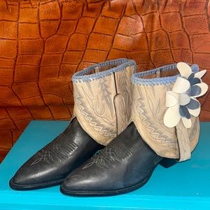 Handmade vintage western booties